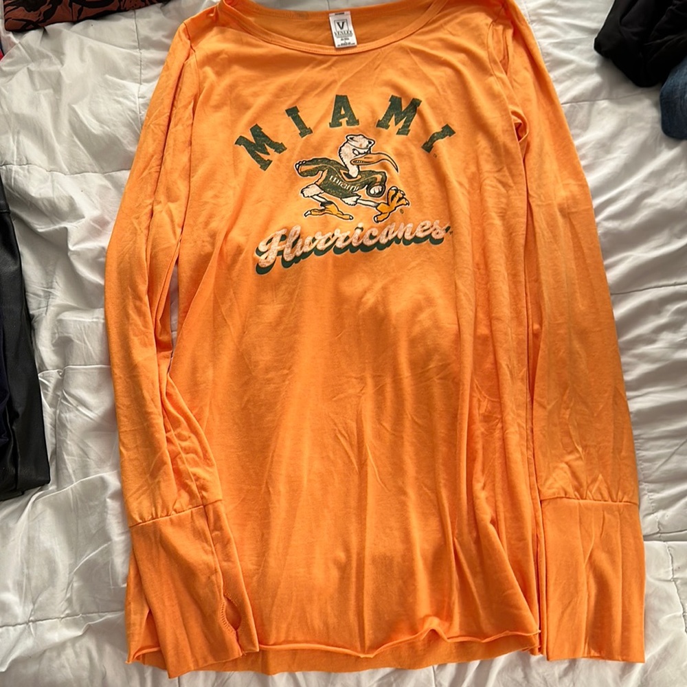Awesome Miami Hurricanes ladies top